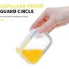 EASYLOCK Set of 6 180 ml Airtight Plastic Food Storage
