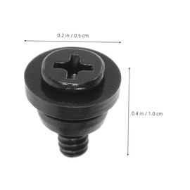 jojofuny 20PCS Hard Drive Mounting Screws for Secure Installation Vibration Dampening Design Compatible with Hdds Durable and Convenient