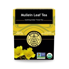 Mullein Tea - Organic Herbs - 18 Bleach Free Tea Bags