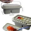 Lavabo Multifunción para Pinceles con Paleta y 18 Pozos, de