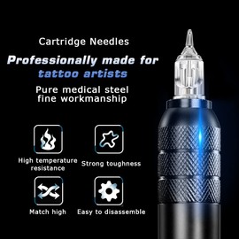 CINRA 40Pcs Round Liner Single #10#12 Standard Mix Size 1003RL, 1005RL, 1007RL, 1207RS, 1209RS, 1207RM, 1207M1, 1209M1 for Supplies