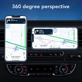 Magnetic Phone Holder, Car Air Vent Phone Mount, Magnetic Wireless Car Charger 15W Fast Charging Air Vent Mount Charger Cell Phone Holder