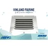 Vinland Marine 304 Stainless Steel Vent Cover, Louvered Vent Cover,