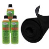 Polymat 10'x45 +3 777LV Spray Glue Black Felt Fabric Roll