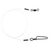 Spro Matt Black Fluorocarbon Leader Vofach 40 cm 46kg