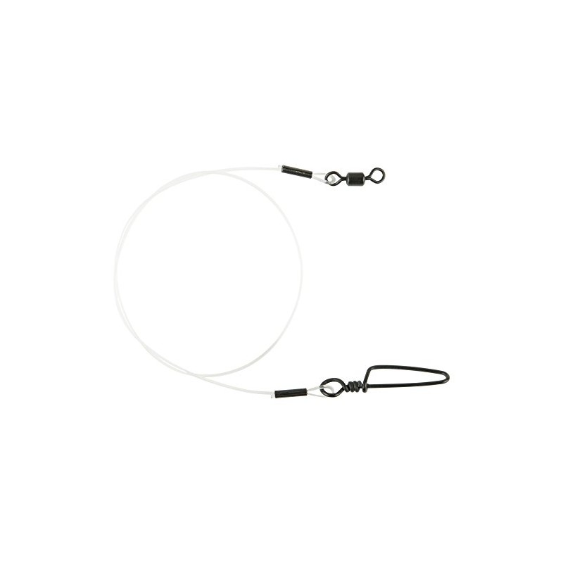 Spro Matt Black Fluorocarbon Leader Vofach 40 cm 46kg