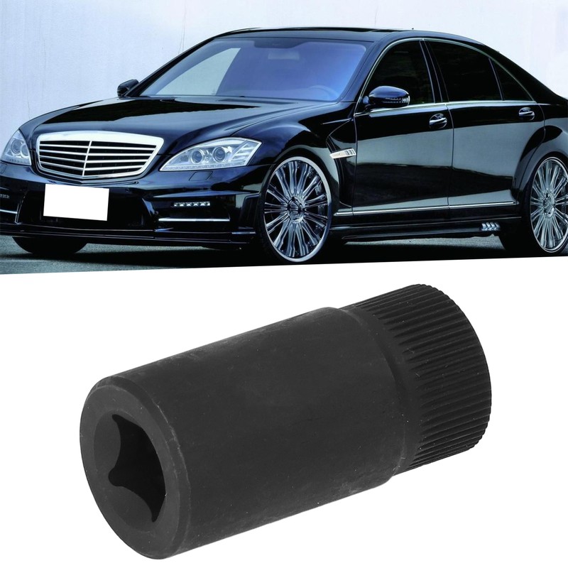 Black Spline Socket 58 Teeth 1/2in Drive Sleeve Tools Replacement