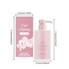 Curl hair care styling cream