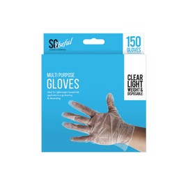 Multi Purpose Gloves | Clear & Lightweight | 150 Pack