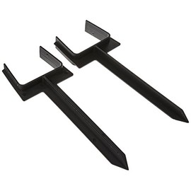 AMERIMAX HOME PRODUCTS 85210 Downspout Anchor, 2-Pack, No Size, Gray|White