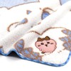 Chiikawa Clumped Together Towel Handkerchief Blue Hachaware 41-1270080 Approximately 9.8