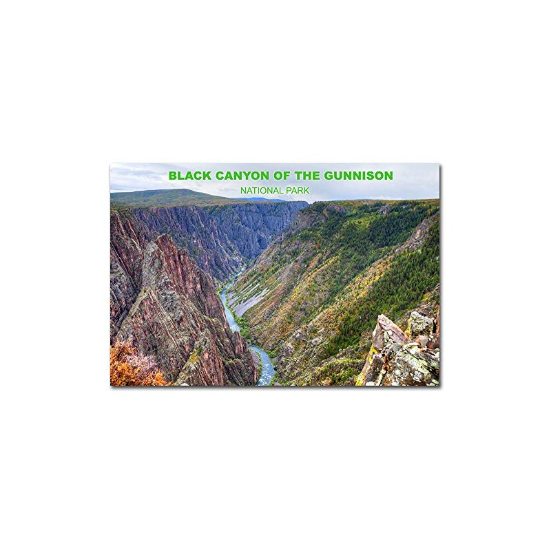 Black Canyon of The Gunnison National Park Nature Refrigerator Magnet