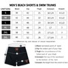MEILONGER Men's Swim Trunks Swimwear, Quick Dry Beach Swimming Board