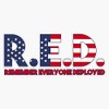 HOF Trading R.E.D - Remember Everyone Deployed Vinyl Sticker Waterproof