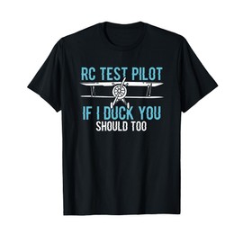 RC Test Pilot RC Plane RC-Airplane Pilot Aviation Glider T-Shirt