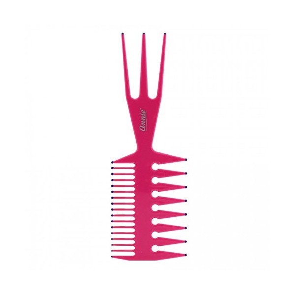 Annie 3 in 1 Comb Large 8" #208 Pink