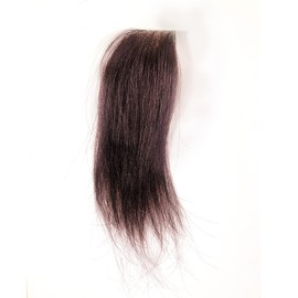 Meiverah scar human hair replacement Accidental burns without hair for men women Hairline Loss Straight Tape in Replacement Toupee (Yellowish Brown, 0.78“x1.5")