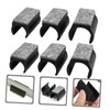 Tofficu 4sets Non Slip Chair Leg Protectors Durable U Shaped