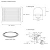 Victoria M. Praktica Pleated Blind, No Drilling Required, with Clamp