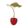 Creative Cherry Brooches for Women Enamel Cherry Fruits Wedding Casual