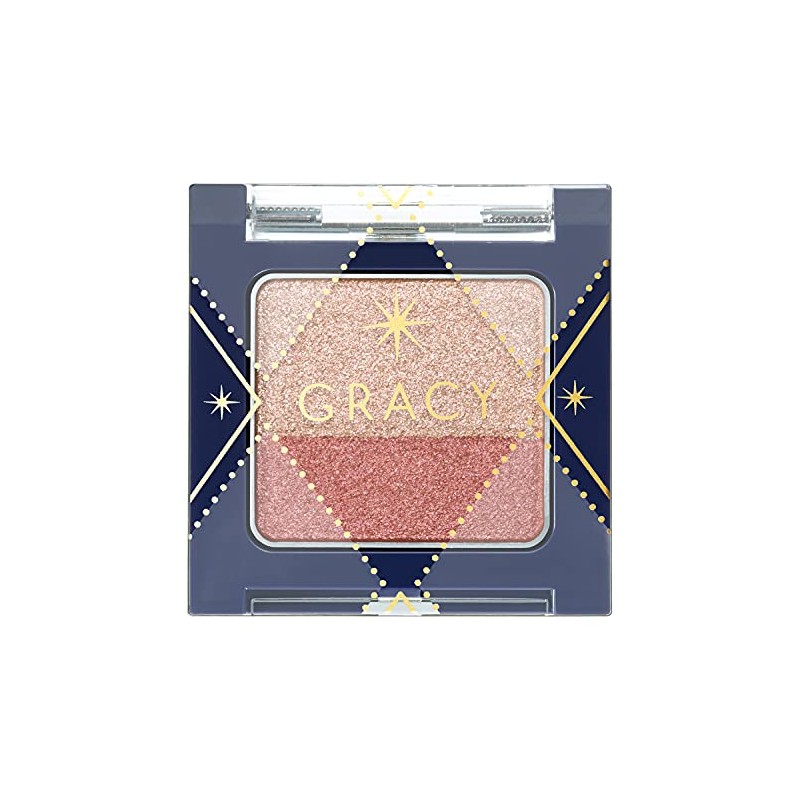 Integrated Gracie Finger Painted Gradation Eye Shadow RD1 Gray Red
