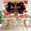 BBQ Baby Shower Backdrop 7x5ft It’s A BabyQ Party Background