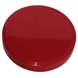 Fa.ars 5 Ointment Jars 300 g 375 ml Red Ointment Container Plastic Screw Lid