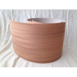 Iron on Wood Veneer Sheets 100inches x 10inches // 12 Different Woods to Choose from. (Mahogany)