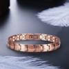 Wollet Jewelry Double Magnets Bracelet Men Therapy Magnetic Copper Bracelets