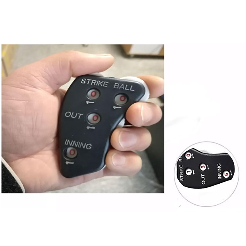 Referee Indicator Baseball Clicker Handheld Baseball Softball Game Counter 4