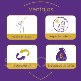 Pestañas Diy Golle Para Colocar En Casa Lash Kit P20