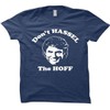 Hasselhoff - Don't Hassel The Hoff t-Shirt Blue