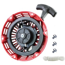 abliubale Compatible with Honda GX200 5.5HP 6.5HP Engine Recoil Starter 28400-ZH8-013ZA 28400-ZH8-013YA.GX160 Pull Start Assembly (Straight Rod Pawls)