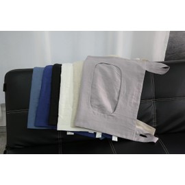 Amazhiyu Hanging Laundry Hamper, 100% Linen Multi Use Door Hanging Laundry Hamper Bag, 19x27 Inches,Red