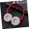 KOMBIUDA Lightweight Foldable Headphones with Microphone Over Ear Design Volume