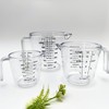 Plastic Measuring Cup Set, Kitchen Cooking and Baking Seasoning Liquid