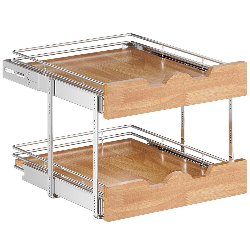 OCG Pull Out Cabinet Organizer 17" W x 21" D,