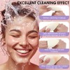 Nogeqi Pack of 4 Exfoliating Sponge Sponges for Facial Cleansing,
