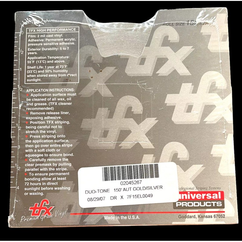 TFX 267 Aut Gold/Silver - TFX Professional Pin Striping Premium