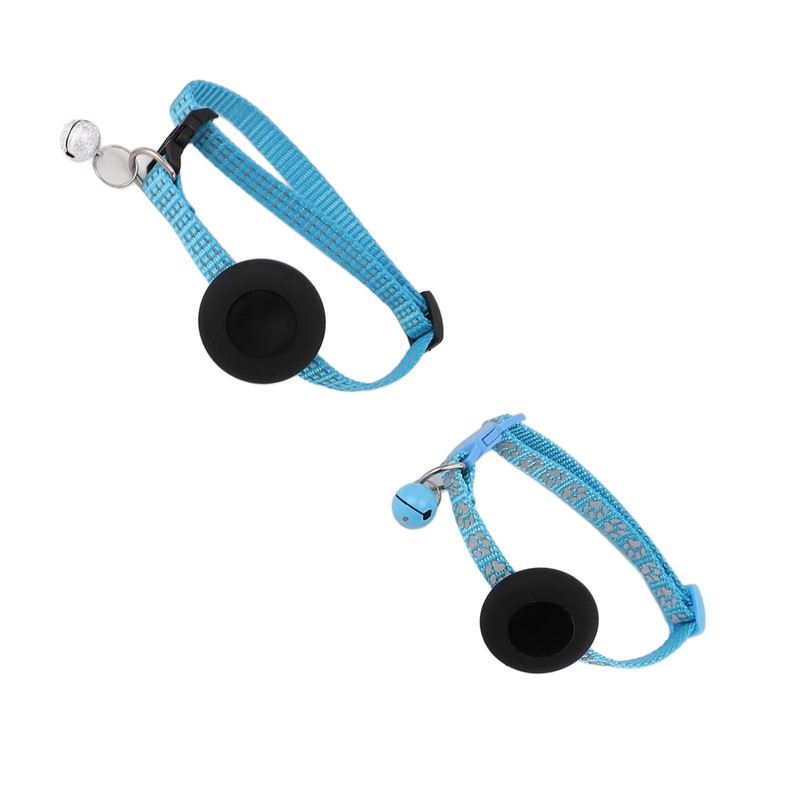 2pcs Reflective Dog Collar Soft Nylon Dog Collar Adjustable Pet