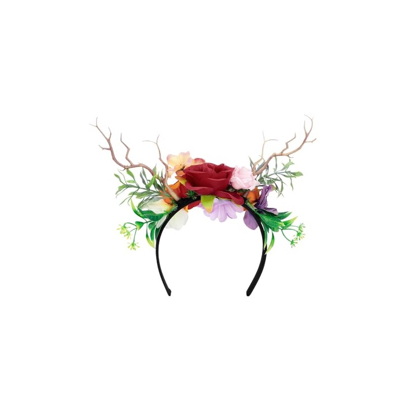 Boland 50031 - Headband Fantasy, Natural Goddess, Flower Wreath, Accessory