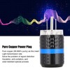 Monosaudio Power Plug Pure Copper RhodiumPlated AC Audio Connector Power