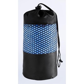 HYOOG Yoga Towel, Pilates mat,Yoga mat,Yoga Blanket,Yoga mat,hot Yoga mat Towel 72" L x 25" W (Dark Blue)