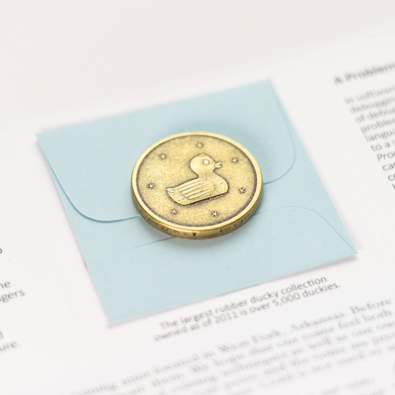 Products Lucky Duck Coin in Brass