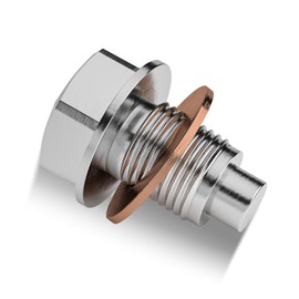 Stainless Steel Magnetic Oil Drain Plug, Suitable for M12×1.75 Models