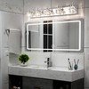 PRESDE Modern Bathroom Vanity Light Fixtures Over Mirror 5 Lights