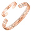 Vicmag Copper Magnetic Bracelet for Women 99.99% Solid Pure Copper