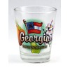 Georgia Peach State Elements Shot Glass