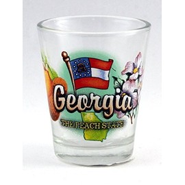 Georgia Peach State Elements Shot Glass
