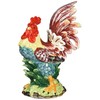 Appletree Design A Day in the Country Rooster Figurine, 11-Inch